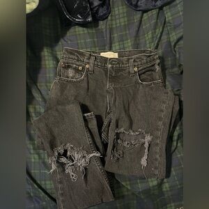 Abercrombie 90s straight ultra high rise 24 L